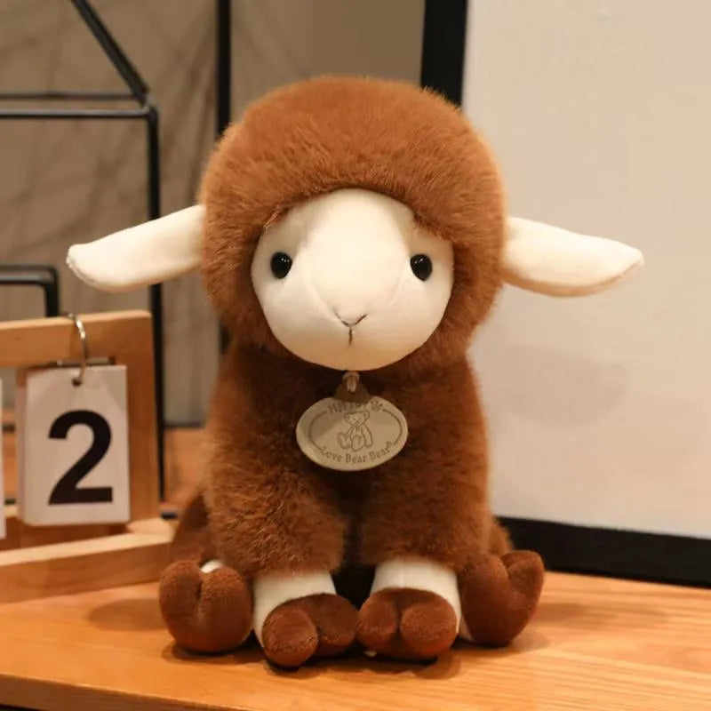 Cute Cloud Lamb Plush Keychain Charm