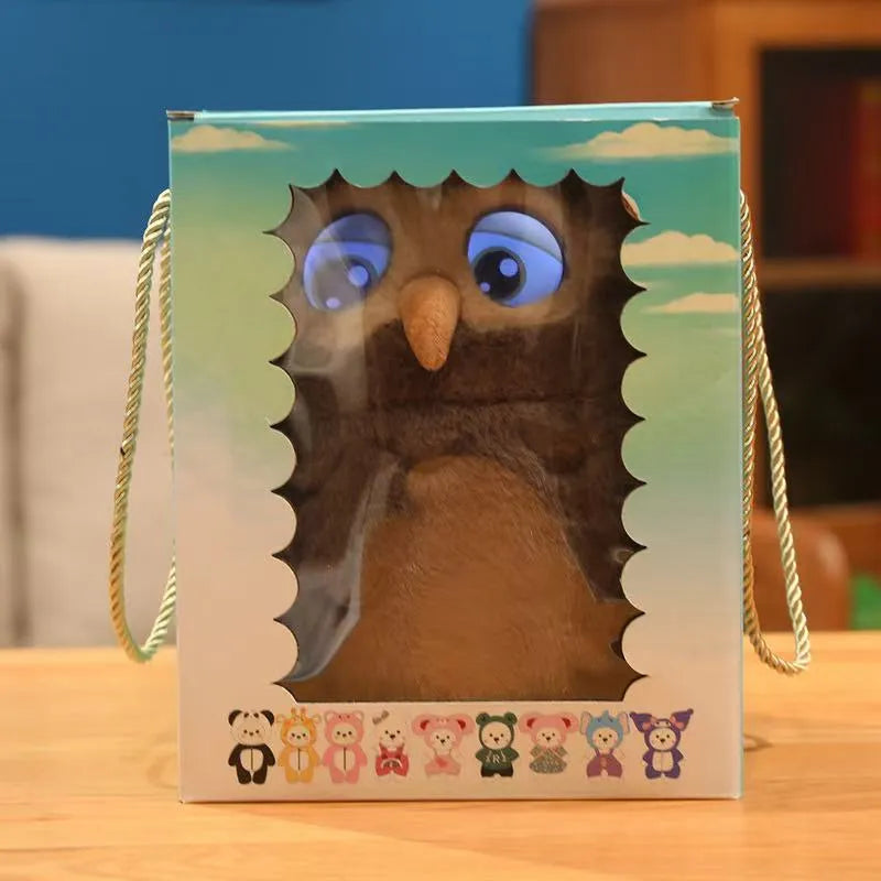 Cute AI Owl Robot Plush Toy