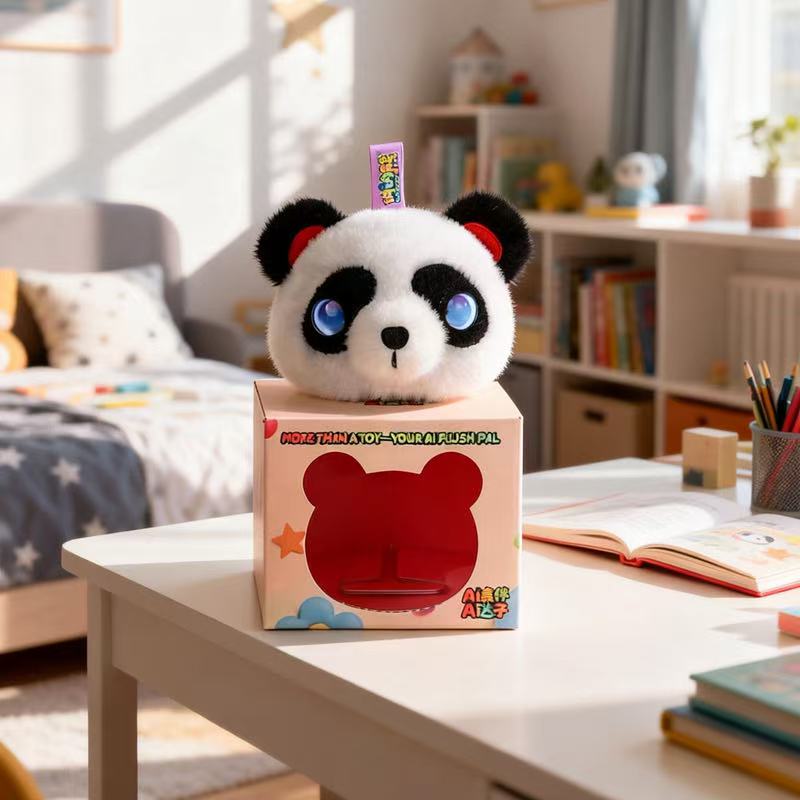 Cute AI Desk Buddy Panda Plush Toy
