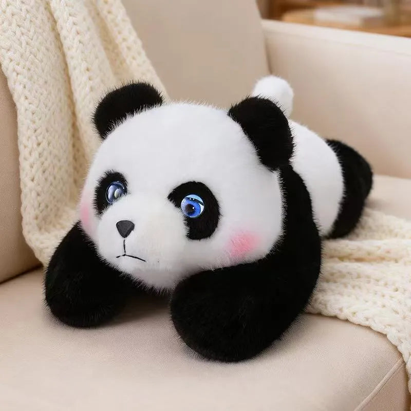 Cute AI Lay‑Down Panda Plush