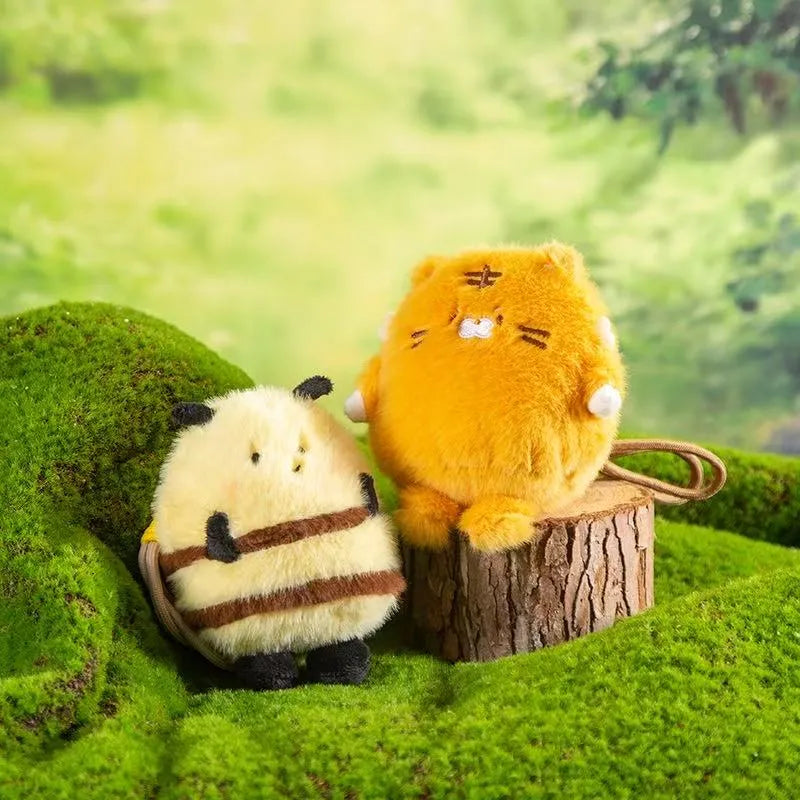 Cute Cartoon Mini Plush Charm