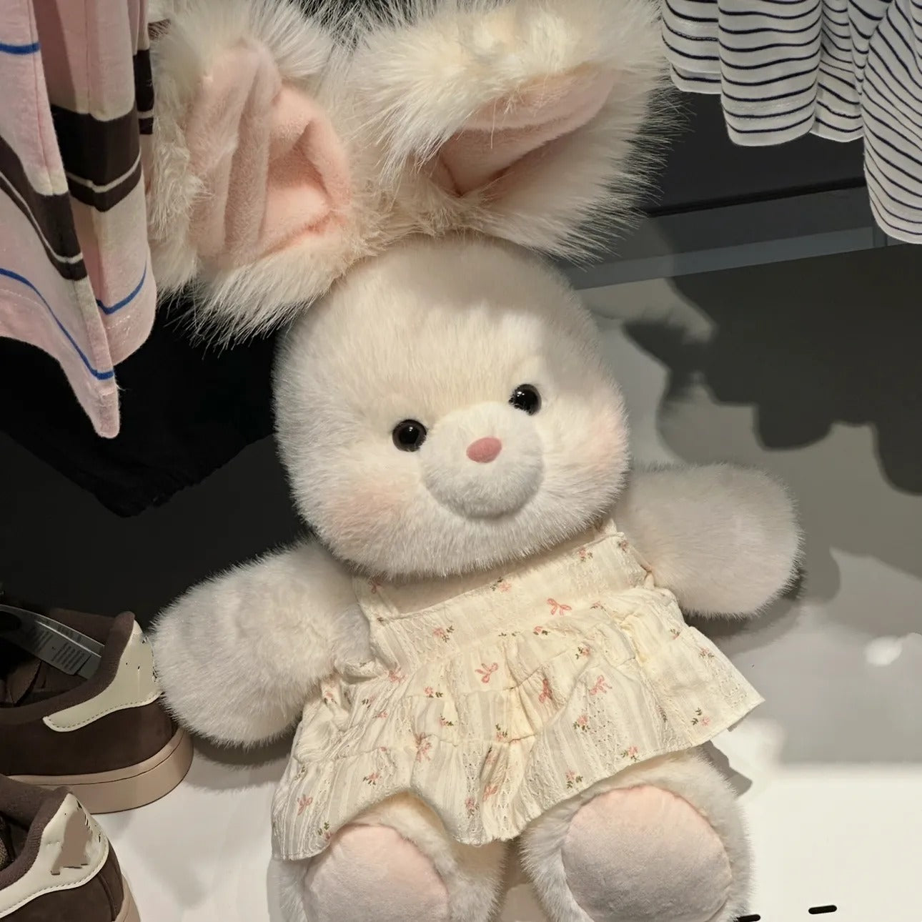 Cute Angora Bunny Plush Toy