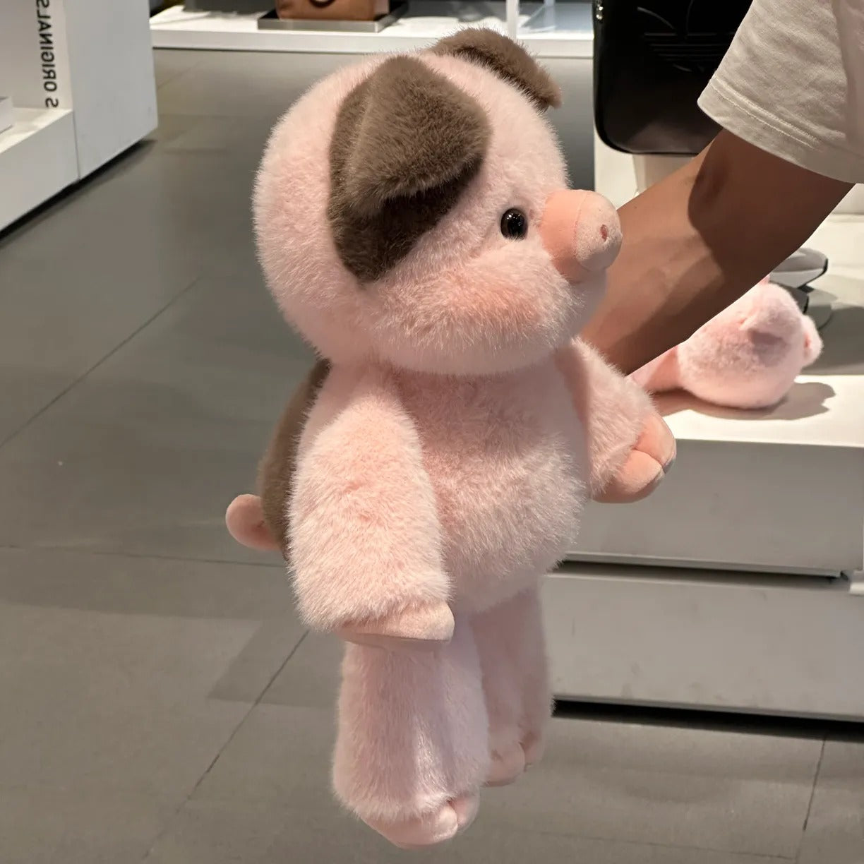 Cute Running Piggy Plush Toy