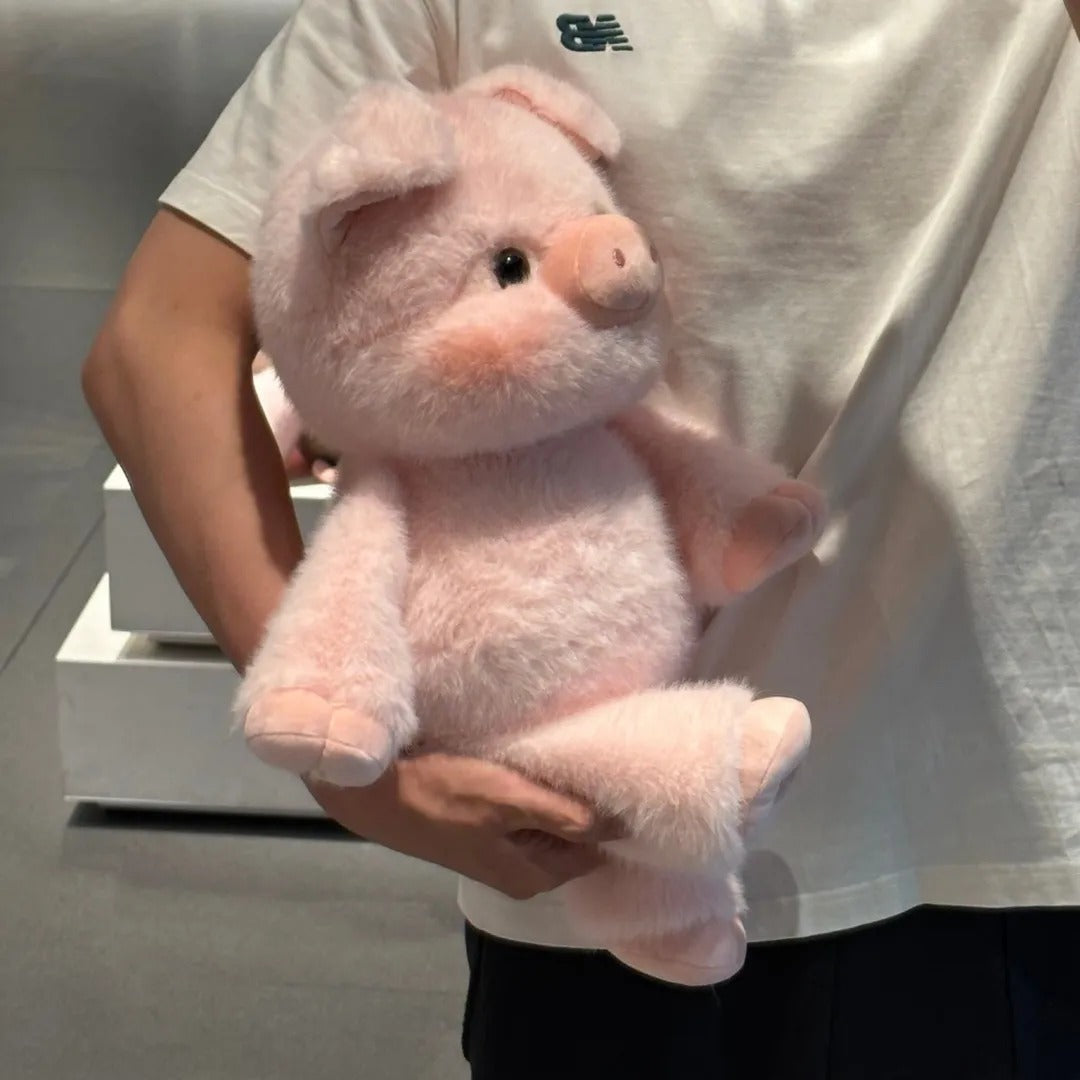 Cute Running Piggy Plush Toy
