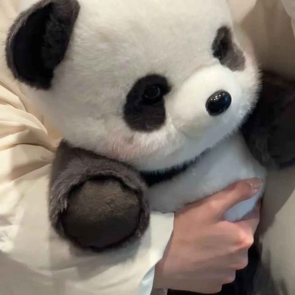 Cute Running Panda Plush Toy