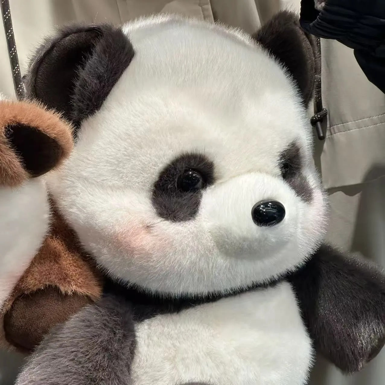 Cute Running Panda Plush Toy