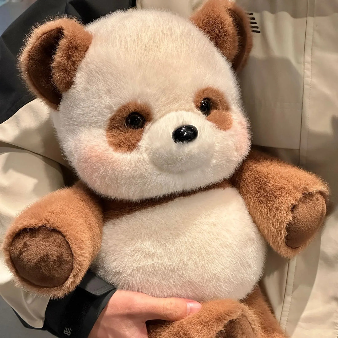 Cute Running Panda Plush Toy