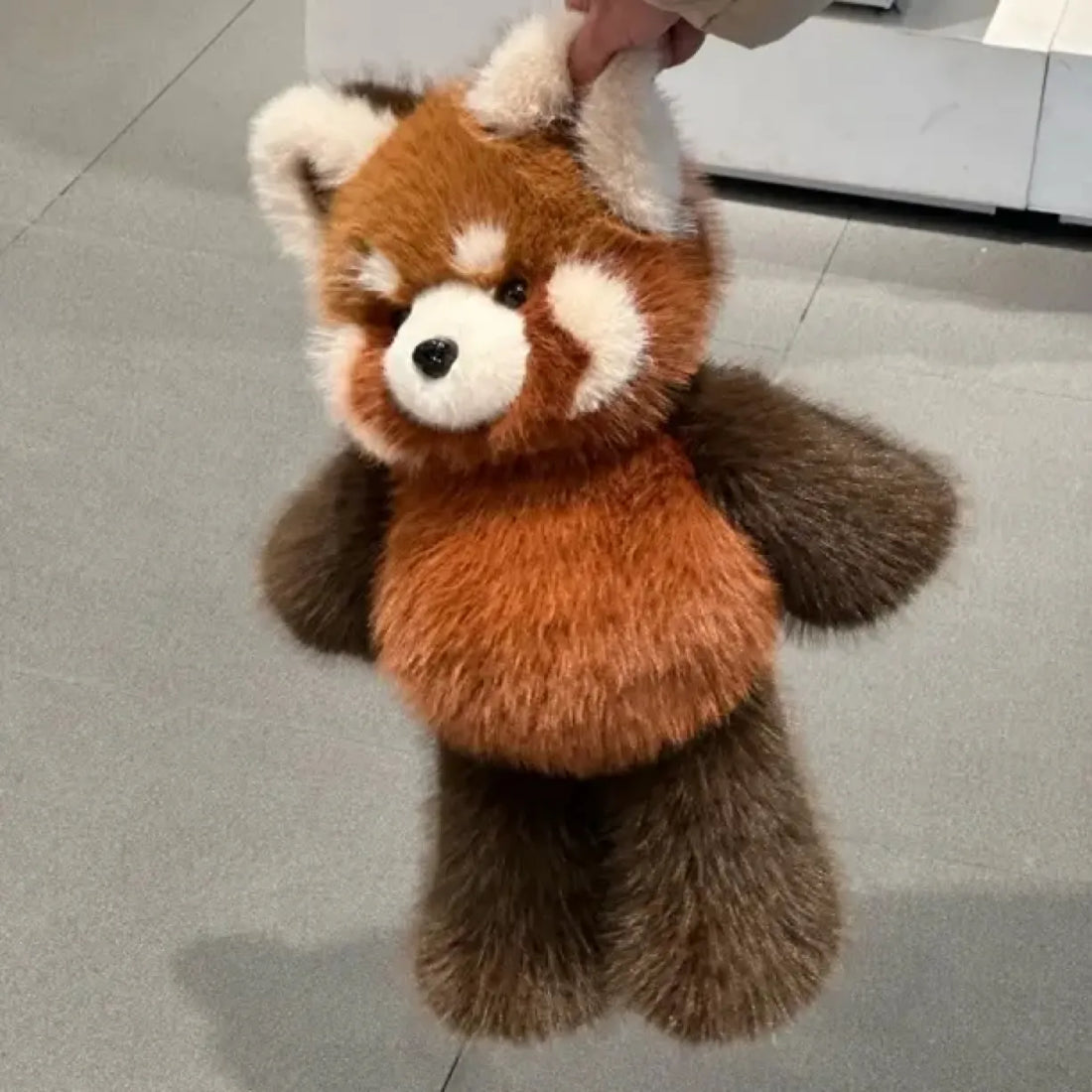 Cute Running Red Panda Stuffed Animal