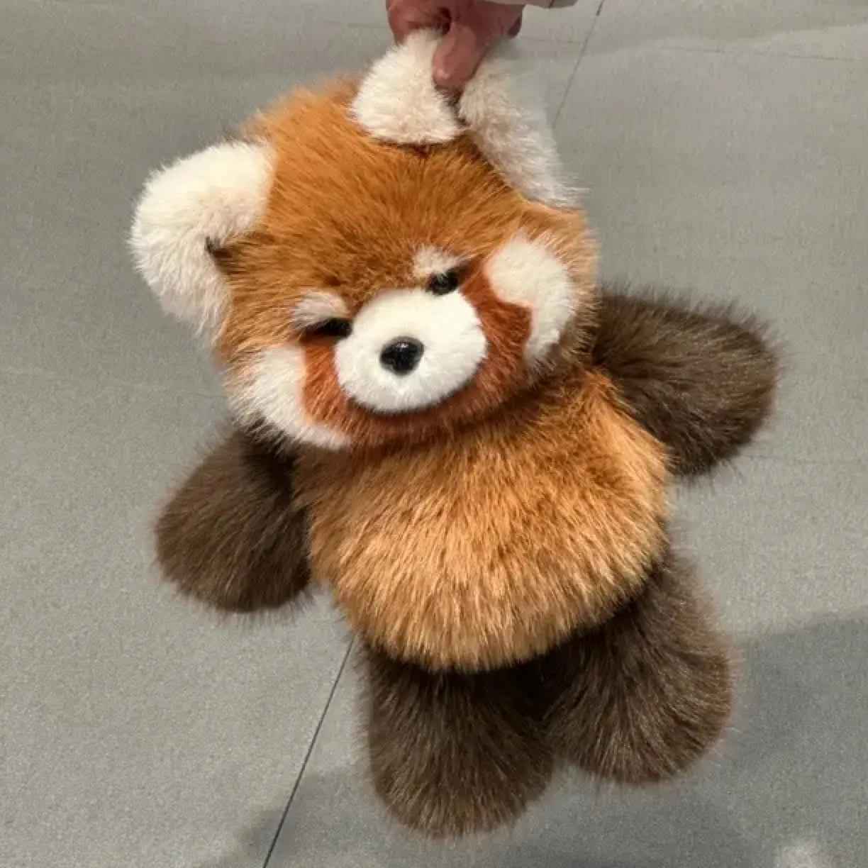 Cute Running Red Panda Stuffed Animal