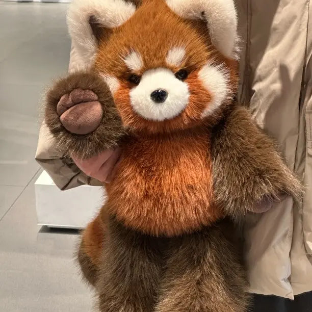 Cute Running Red Panda Stuffed Animal