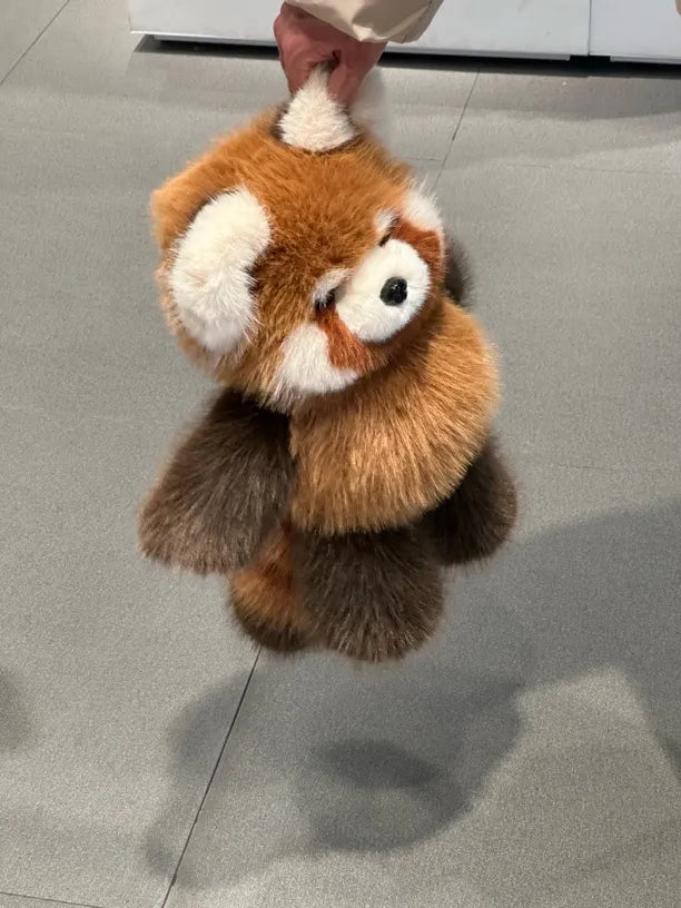 Cute Running Red Panda Stuffed Animal