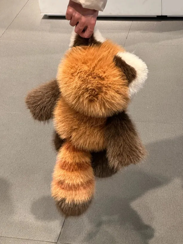 Cute Running Red Panda Stuffed Animal