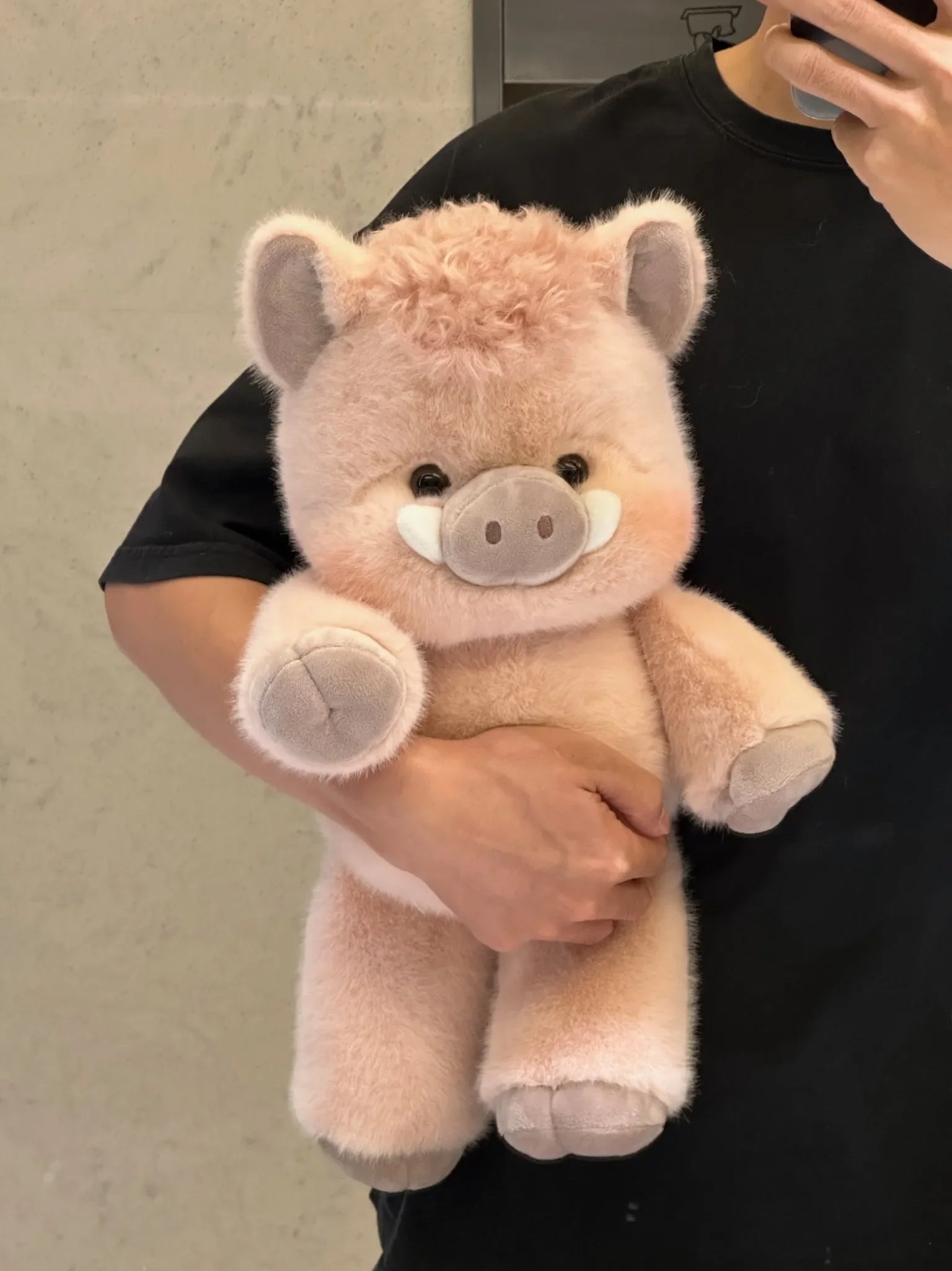Cute Running Wild Boar Stuffed Animal