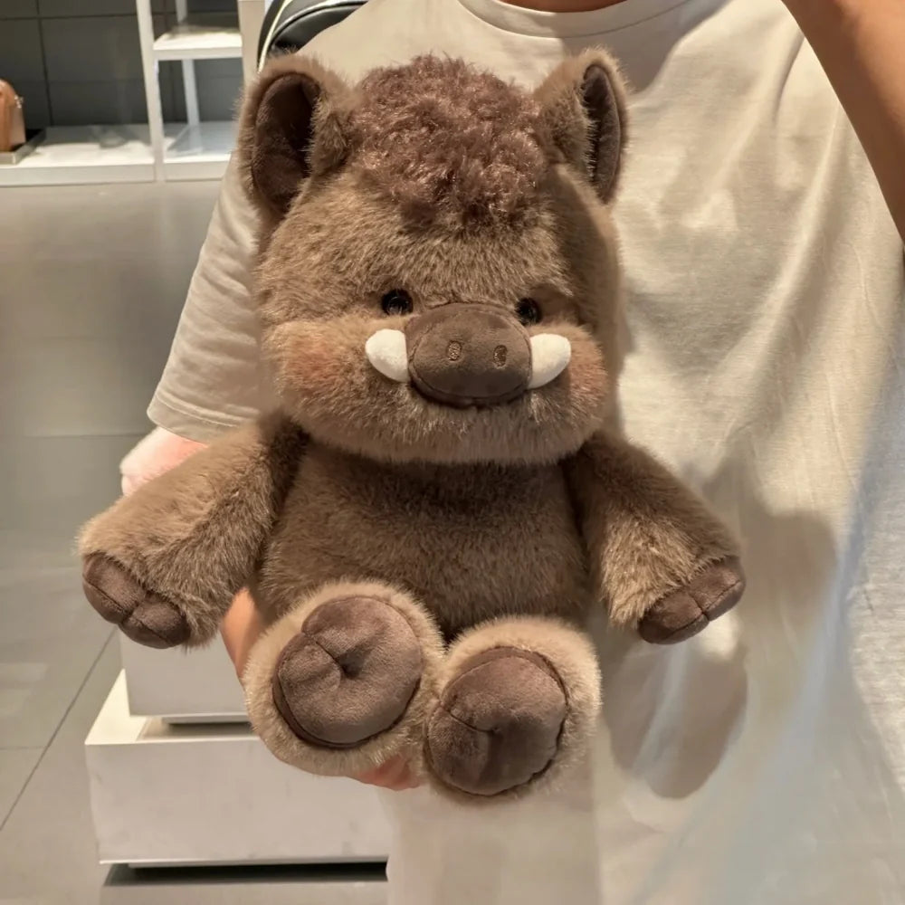 Cute Running Wild Boar Stuffed Animal