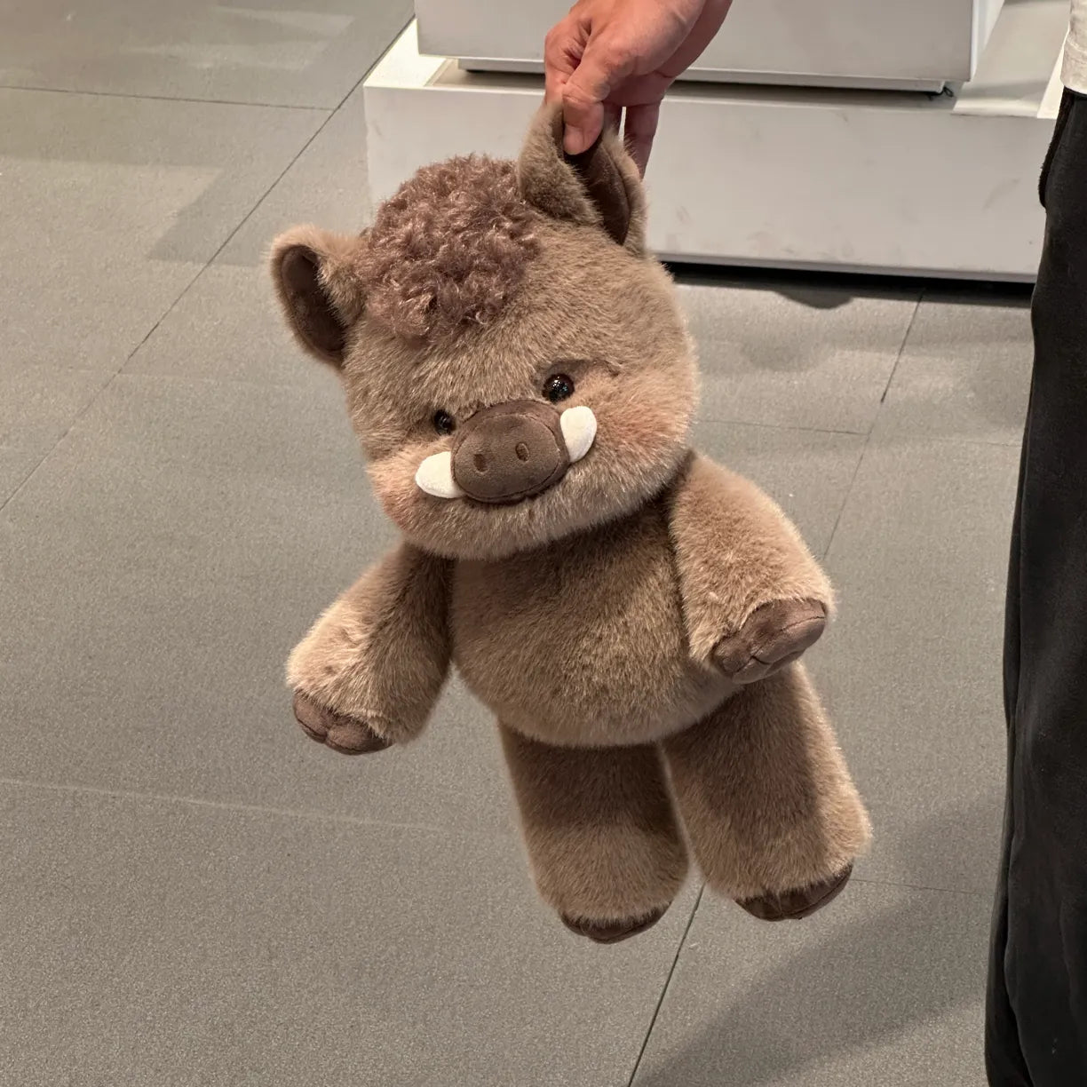 Cute Running Wild Boar Stuffed Animal