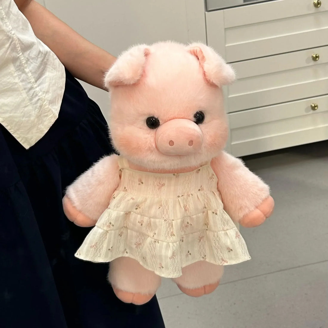 Delicate Floral Lace Plushie Dress (Dress Only)