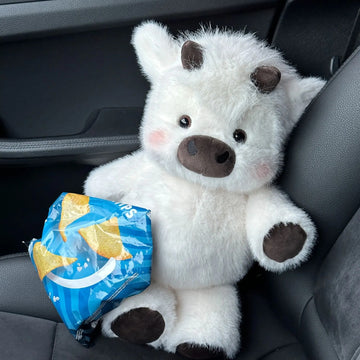 Cute Running Highland Cow Plush Toy