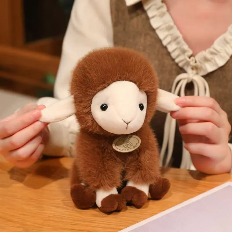 Cute Cloud Lamb Plush Keychain Charm