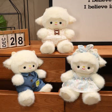 Cute Milky Fluff Lamb Plush Toy