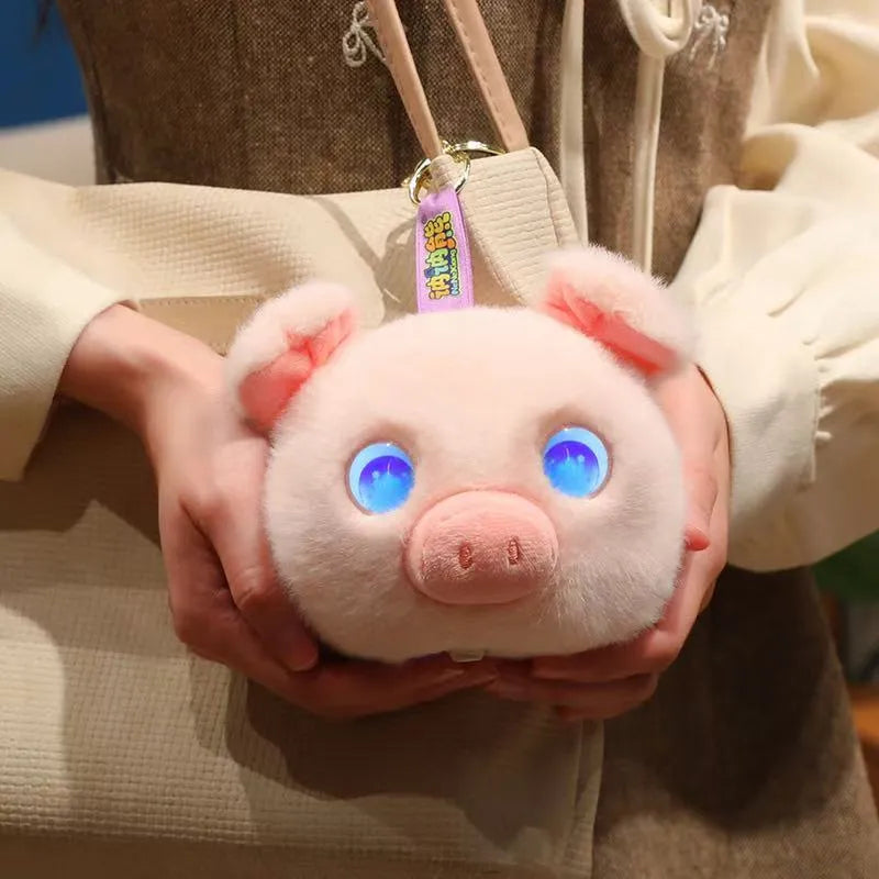 Cute AI Desk Buddy Pig Plush Toy