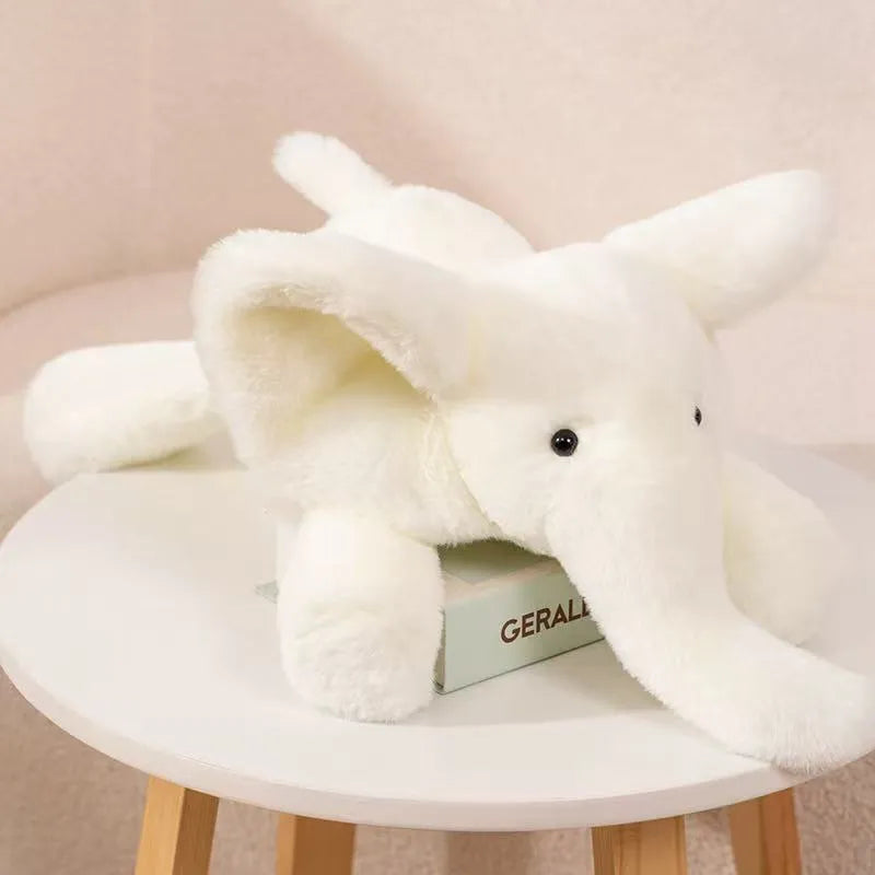 Cute LayDown Elephant Plush Toy
