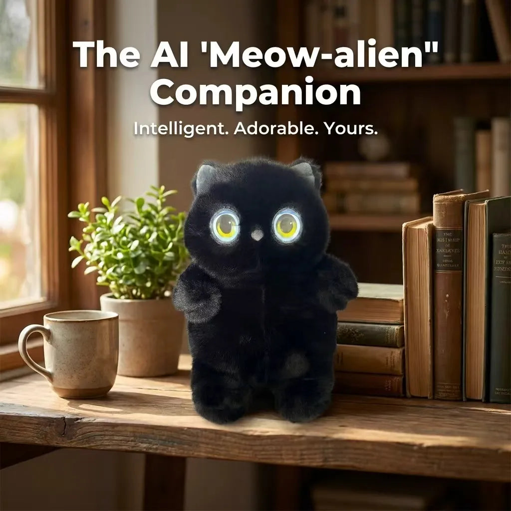 Adorable AI Cat Plush Toy (AI CAT)