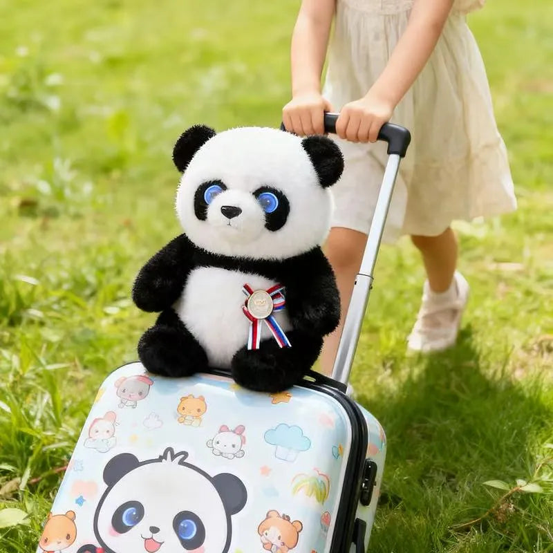 Cute AI Panda Robot Plush Toy