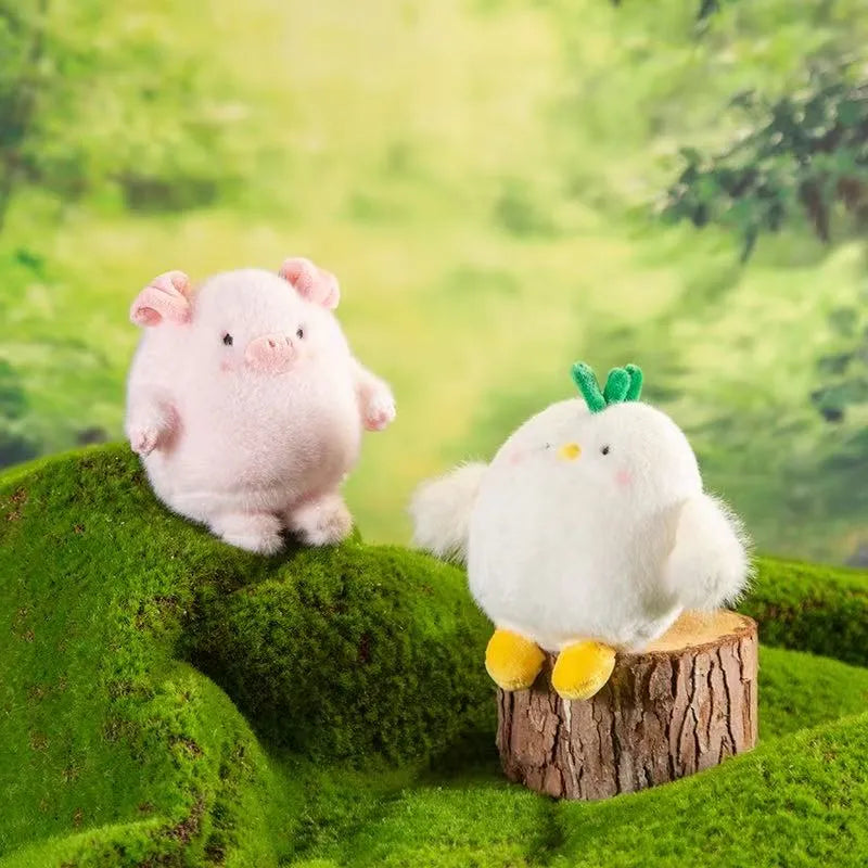 Cute Cartoon Mini Plush Charm