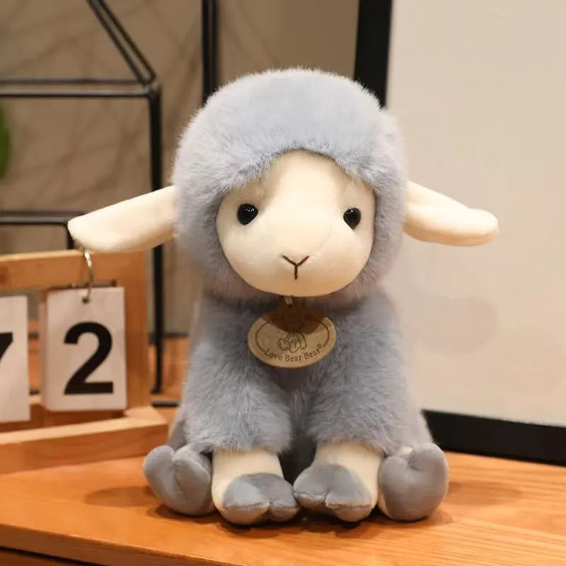 Cute Cloud Lamb Plush Keychain Charm