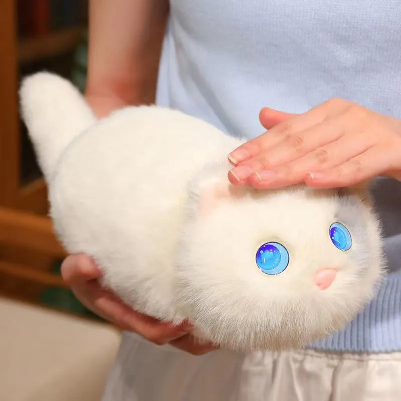 Cute AI Lying Cat Plush Toy