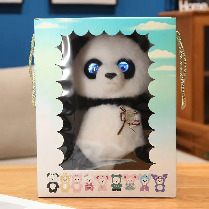 Cute AI Panda Robot Plush Toy