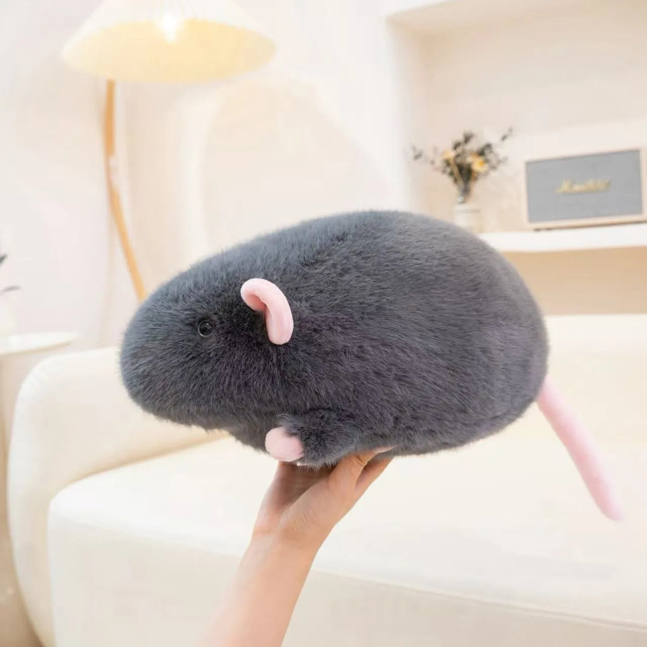 Cute Chubby Mouse Plush Toy