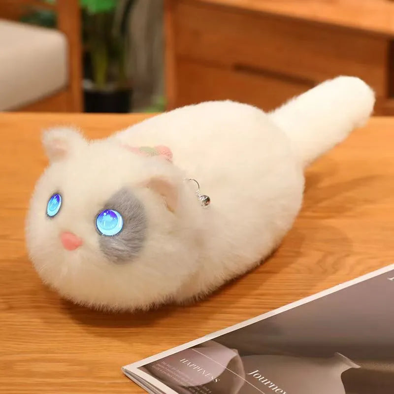 Cute AI Lying Cat Plush Toy