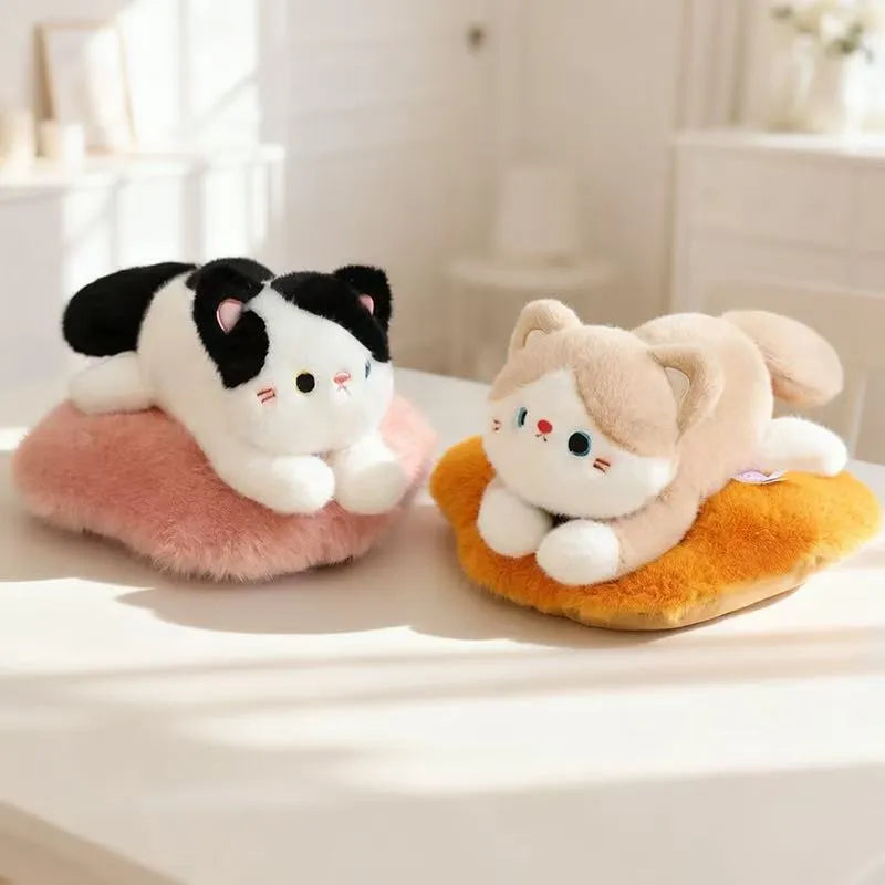 Cute Purr Cat Plush Toy