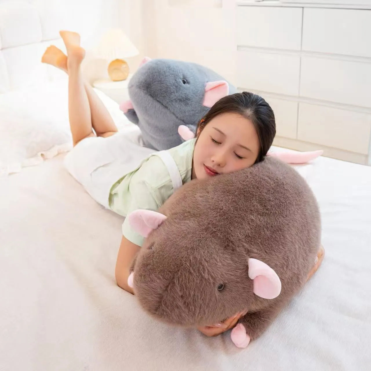 Cute Chubby Mouse Plush Toy
