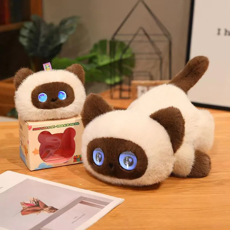Cute AI Cat Alien Plush Toy