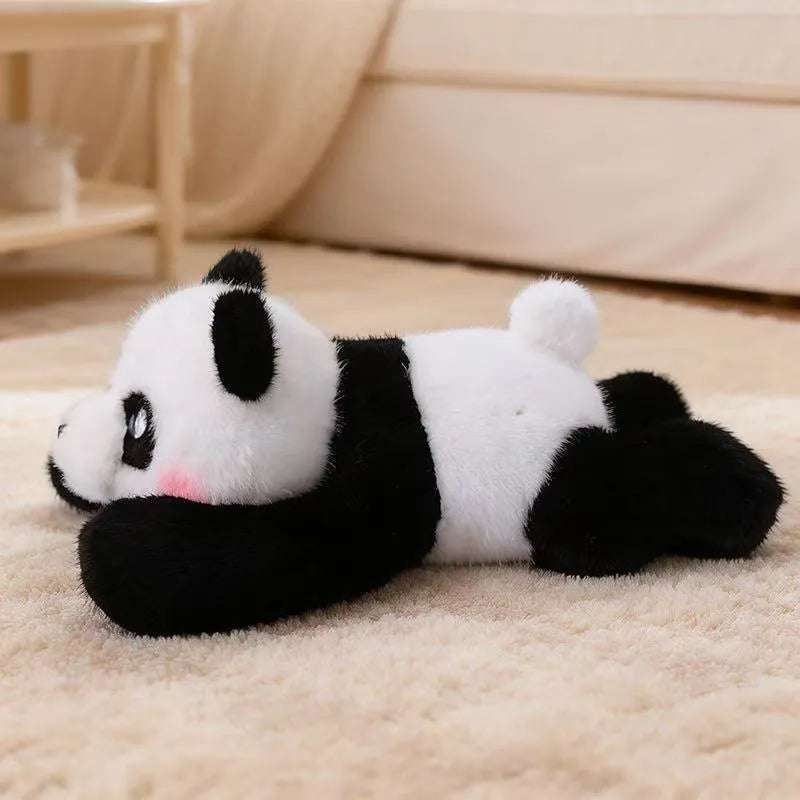 Cute AI Lay‑Down Panda Plush
