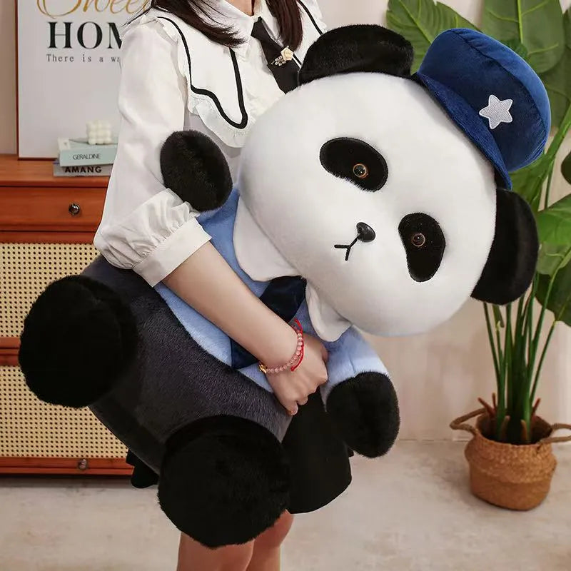 Cute Police Panda Plush Toy