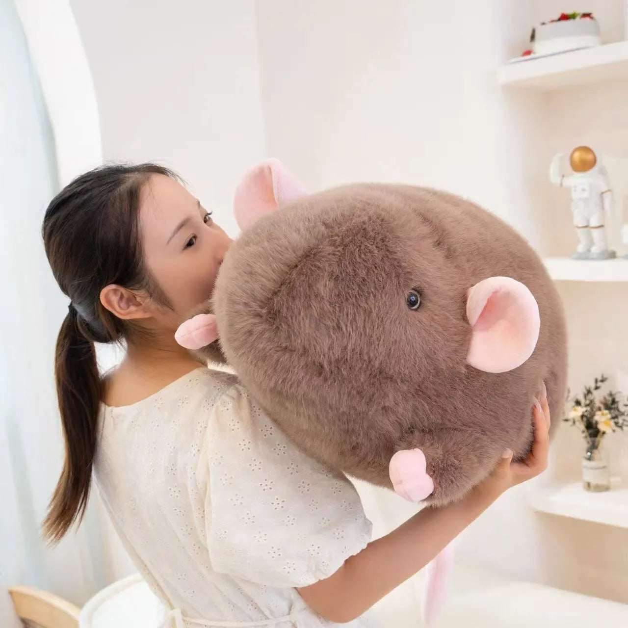 Cute Chubby Mouse Plush Toy