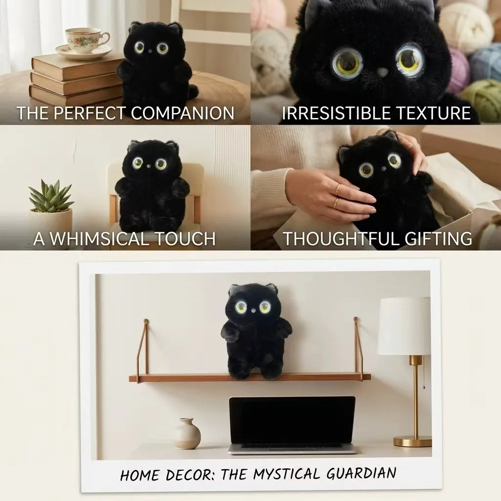 Adorable AI Cat Plush Toy (AI CAT)