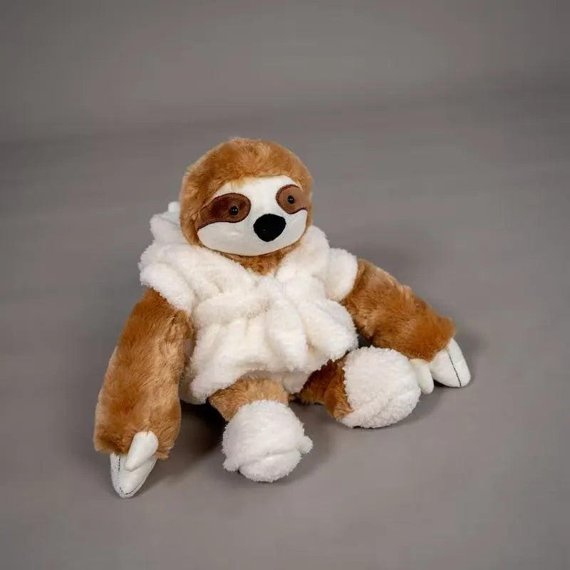 Cute Robe Sloth vs. Robe Wolf Plush Toy