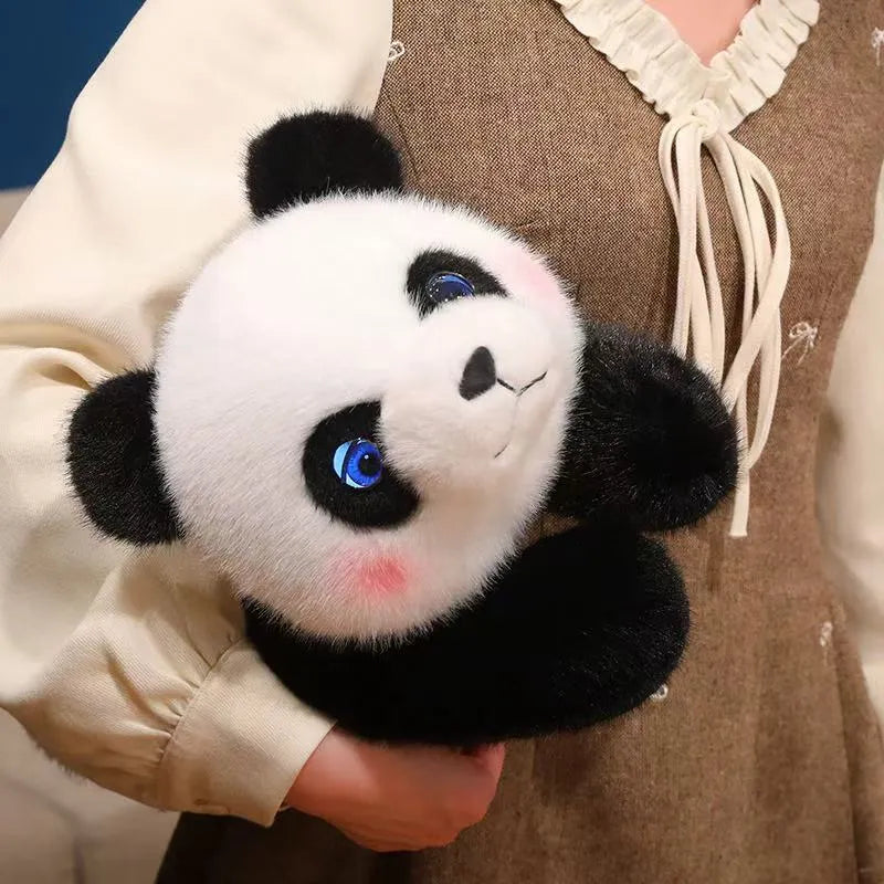 Cute AI Lay‑Down Panda Plush