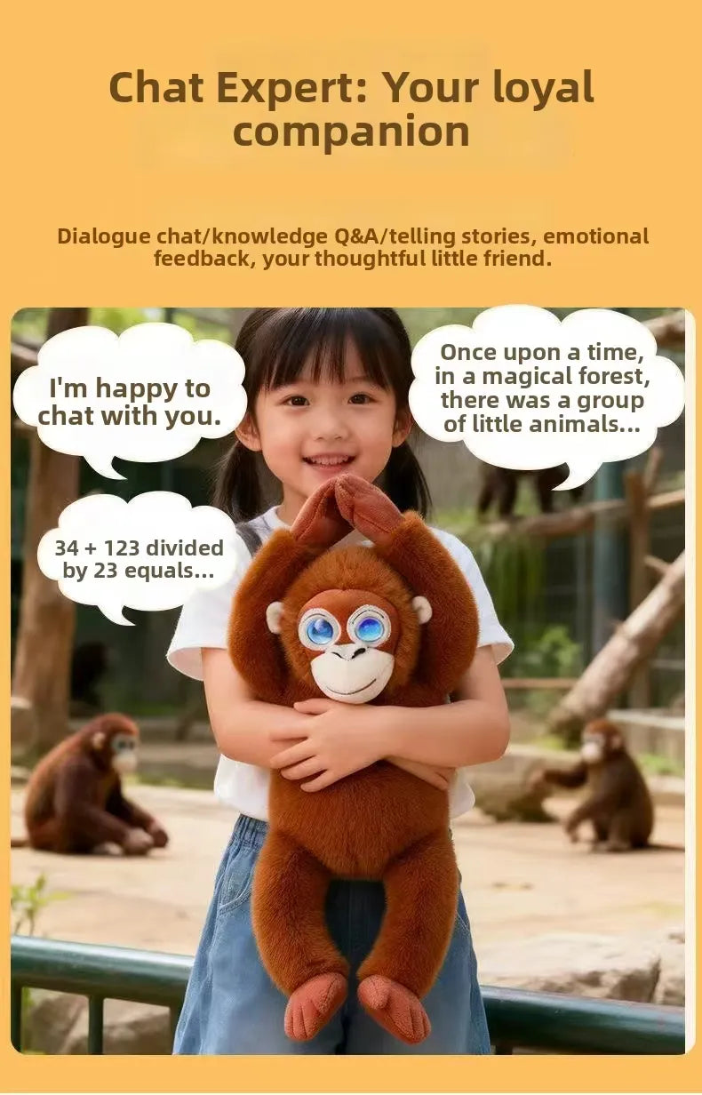 Cute AI Viral Orangutan Plush Toy