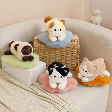 Cute Purr Cat Plush Toy