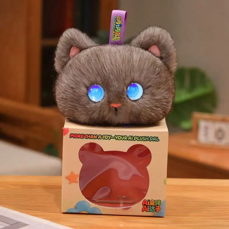 Cute AI Desk Buddy Cat Plush Toy