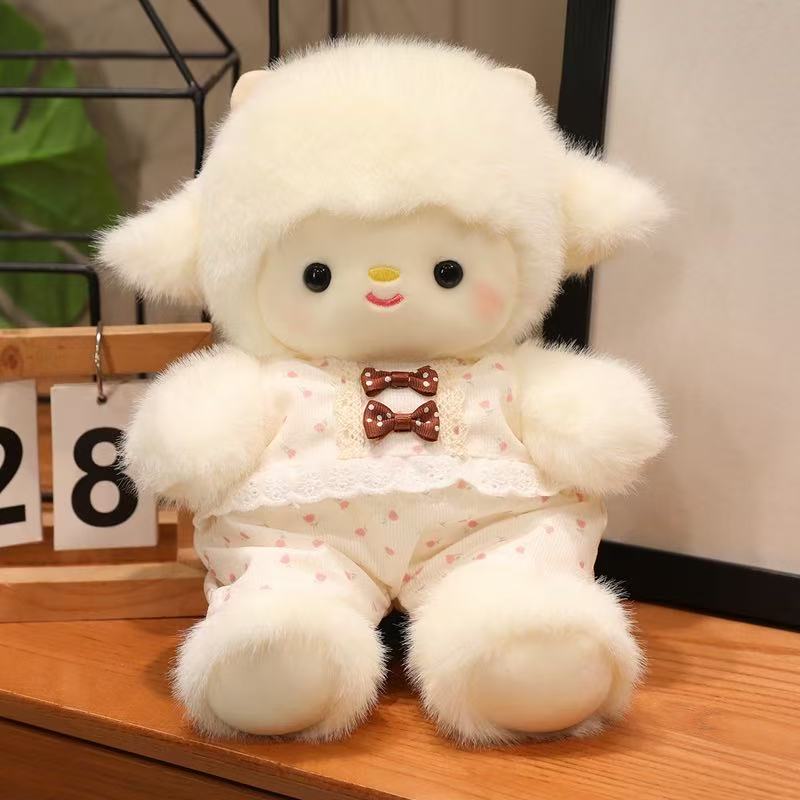 Cute Milky Fluff Lamb Plush Toy