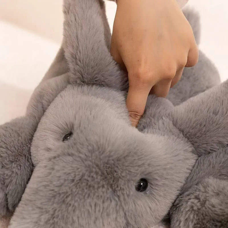 Cute LayDown Elephant Plush Toy