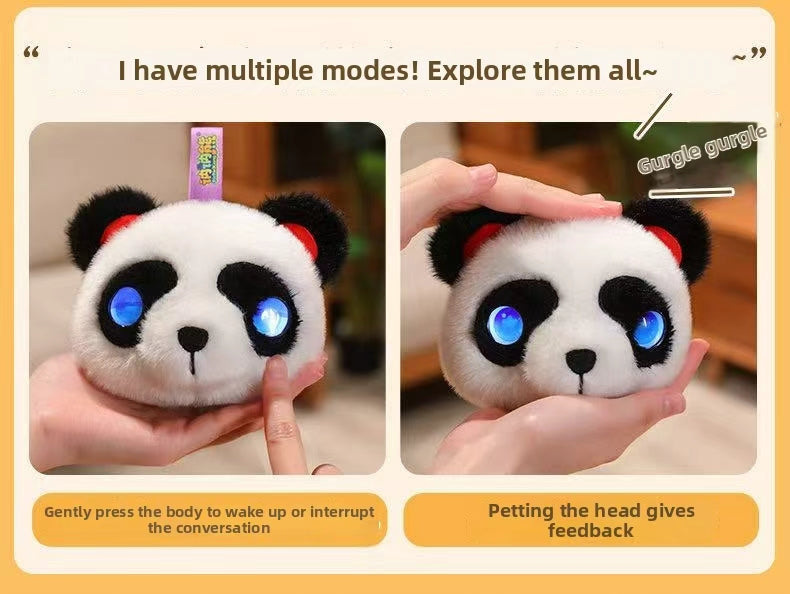 Cute AI Desk Buddy Panda Plush Toy