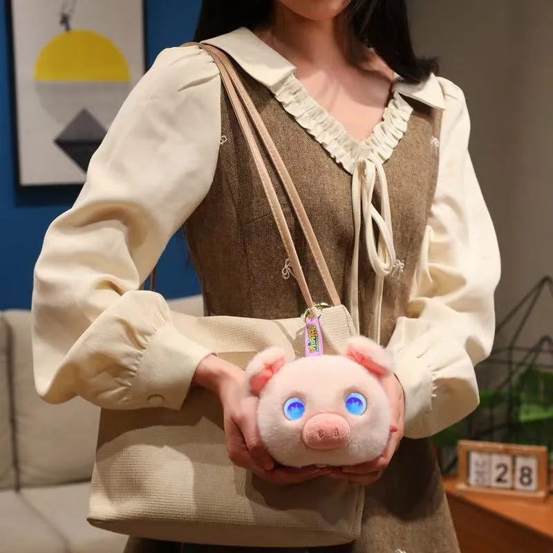 Cute AI Desk Buddy Pig Plush Toy