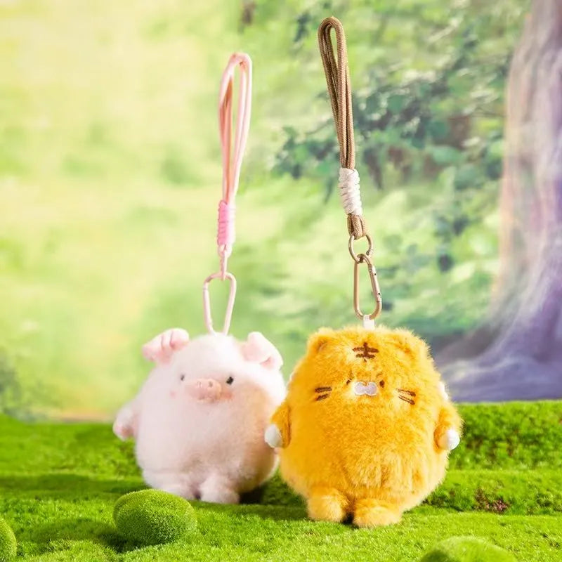 Cute Cartoon Mini Plush Charm